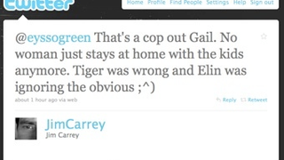 Jim Carrey Continues To Blame Elin Nordegren, Women In General, On Twitter